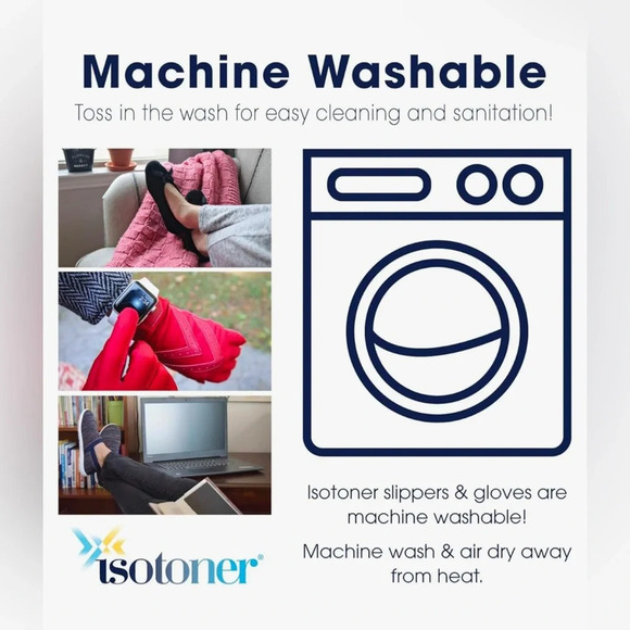 Isotoner women’s gloves in black - Picture 6 of 9